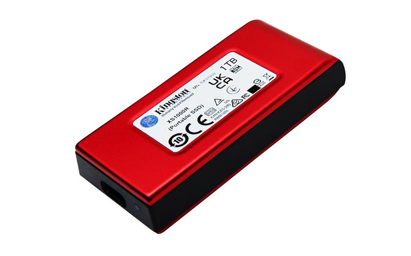 Kingston XS1000 1TB Red External USB 3.2 Gen 2, External SSD