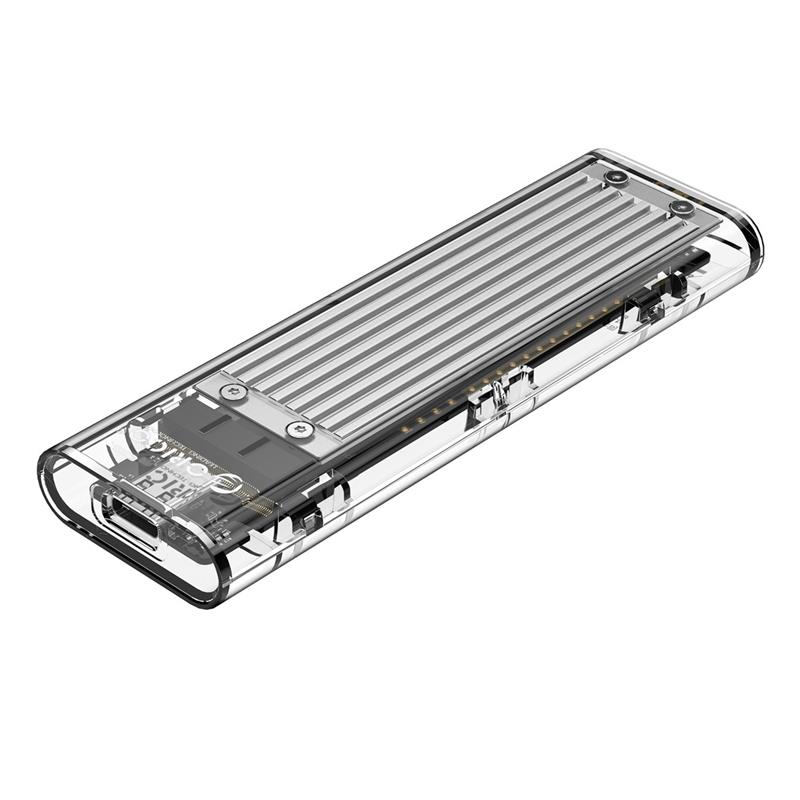 ORICO NVMe M.2 SSD Enclosure 10Gbps, Silver