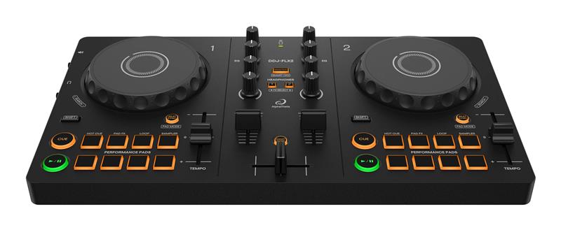 PIONEER DJ DDJ-FLX2 Compact DJ Controller, Black