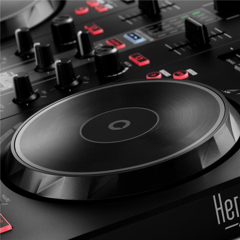 HERCULES DJControl Inpulse 300 MK2 USB DJ Controller, Black