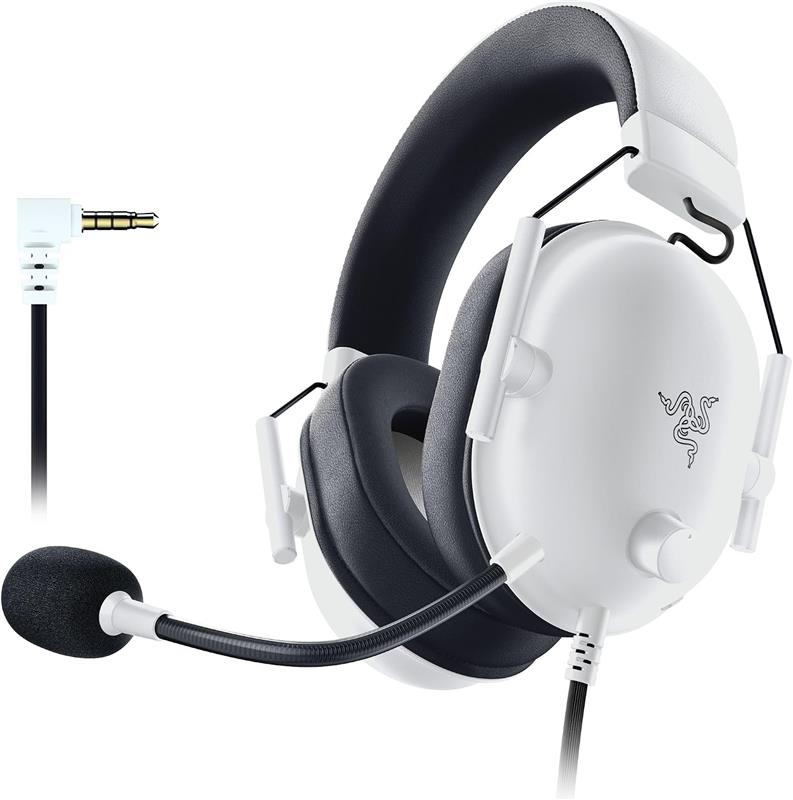 Razer BlackShark V2X Wired Gaming Headset - White(Open Box)