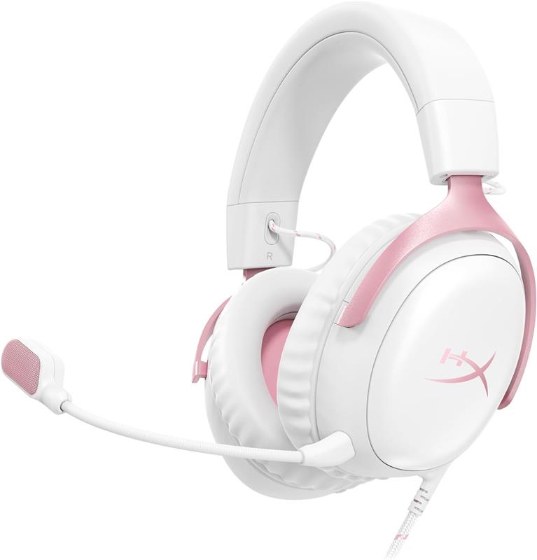HyperX Cloud III Wired Gaming Headset - Pink