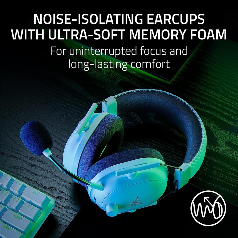 Razer BlackShark V2 Pro Wireless Gaming PC Headset - White (2023