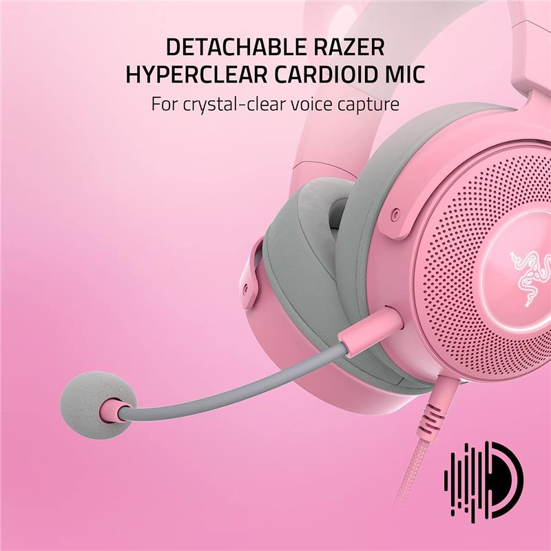 RAZER Kraken Kitty V2 Pro - Quartz Edition - Canada Computers