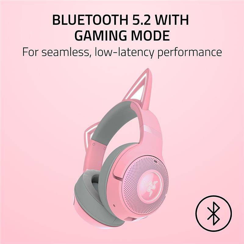 Razer Kraken Kitty V2 Bluetooth Headset - Quartz Edition - Canada