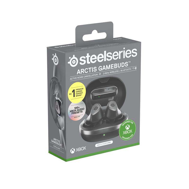 STEELSERIES Arctis GameBuds - Noir (PC, PS et Xbox)