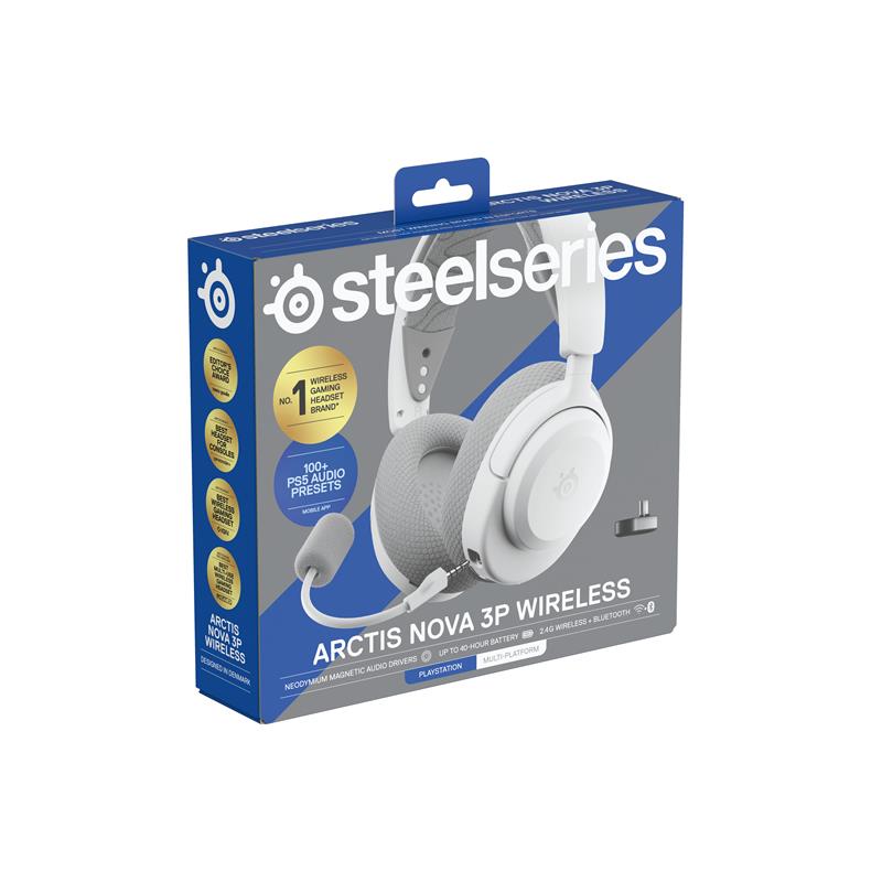 SteelSeries Arctis Nova 3P - Wireless Multiplatform Headset
