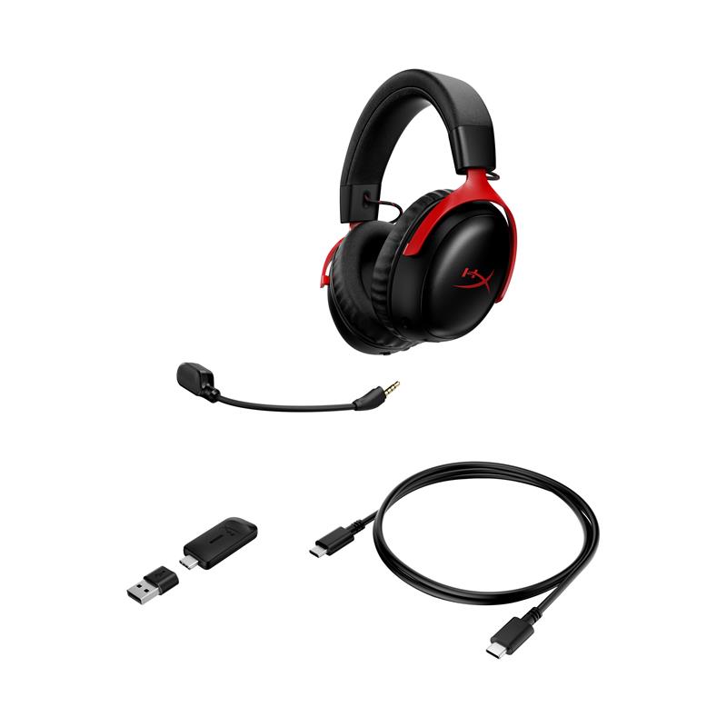 HyperX Cloud III S – Wireless Gaming Headset - Red - Canada