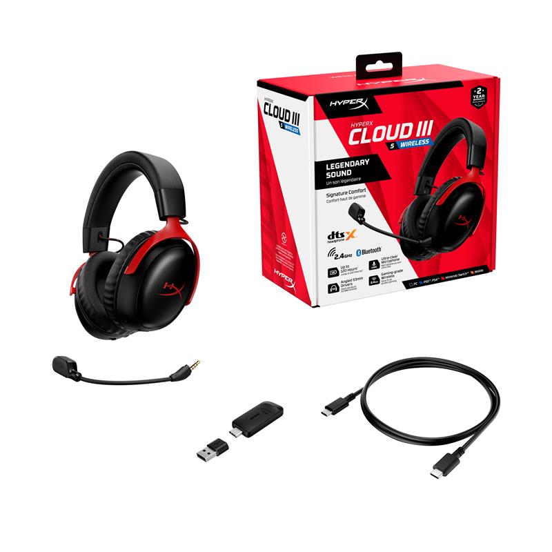 HyperX Cloud III S – Wireless Gaming Headset - Black - Canada