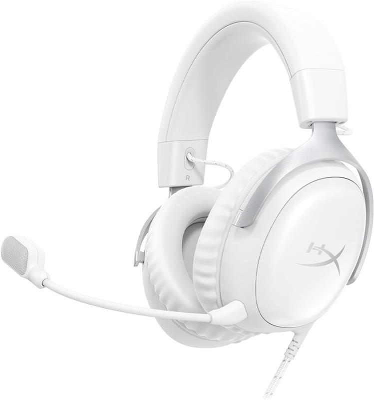 HyperX Cloud III Wired Gaming Headset - White