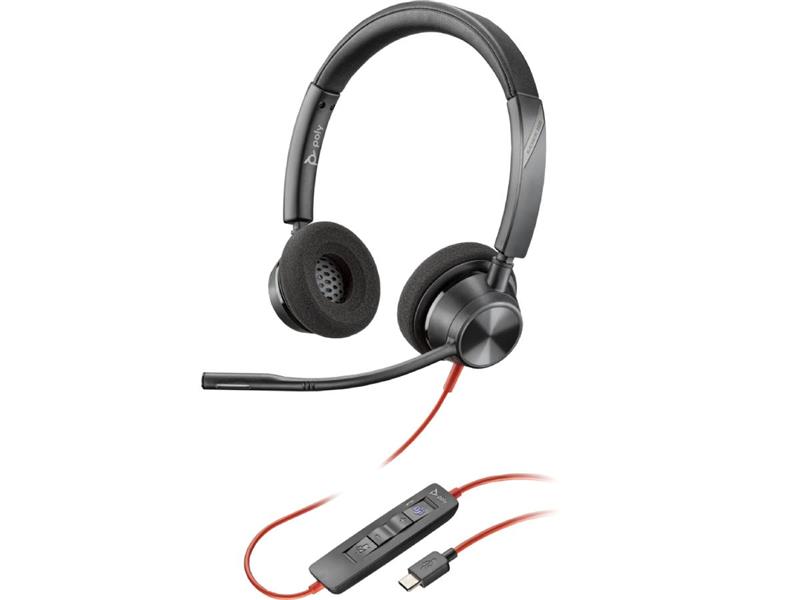 HP POLY POLY BW 3320 STÉRÉO -M USB-C HS + USB-C/A