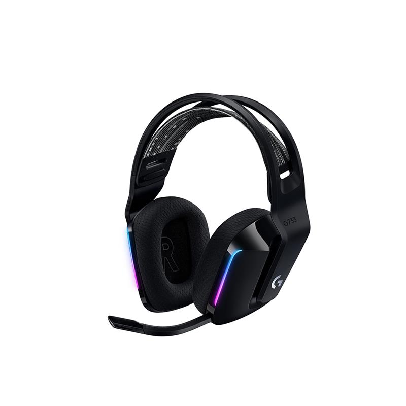 LOGITECH (G733 LIGHTSPEED) - Casque-micro sans fil RVB noir