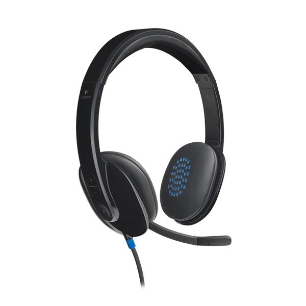 LOGITECH (H540) - Casque d'écoute stéréo USB (981-000510)