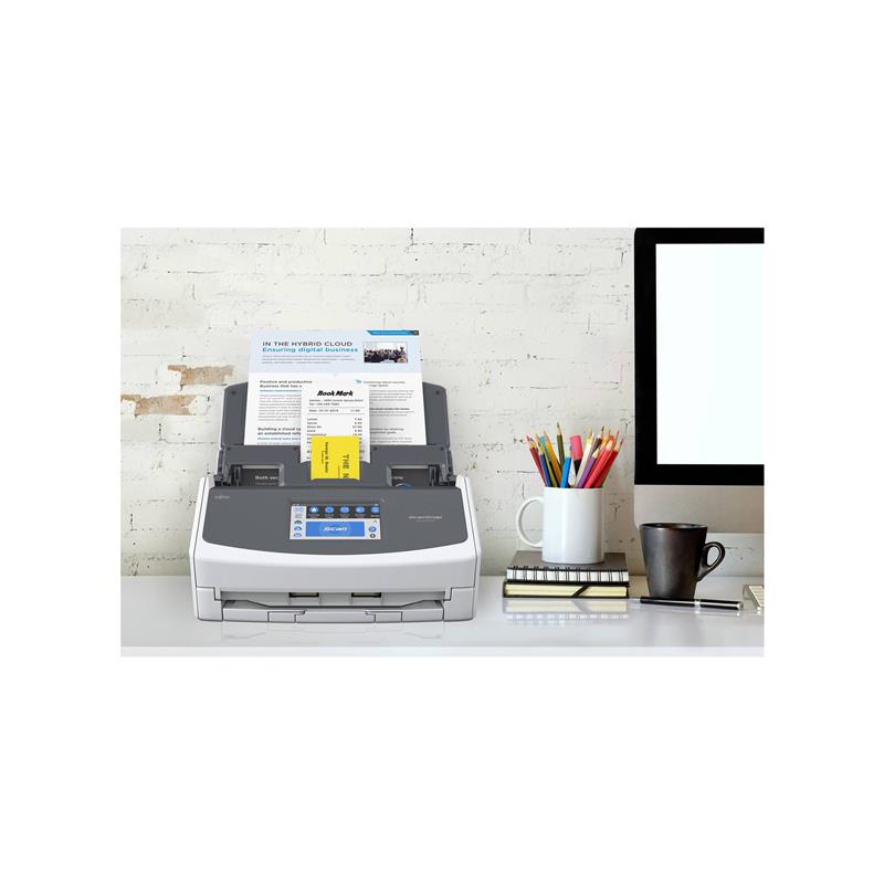 Fujitsu ScanSnap iX1600 ADF Scanner (White) - Canada Computers