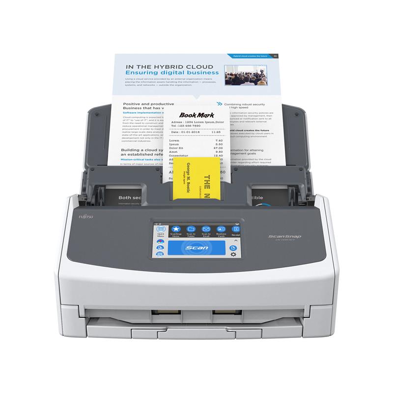 Fujitsu ScanSnap iX1600 ADF Scanner (White)