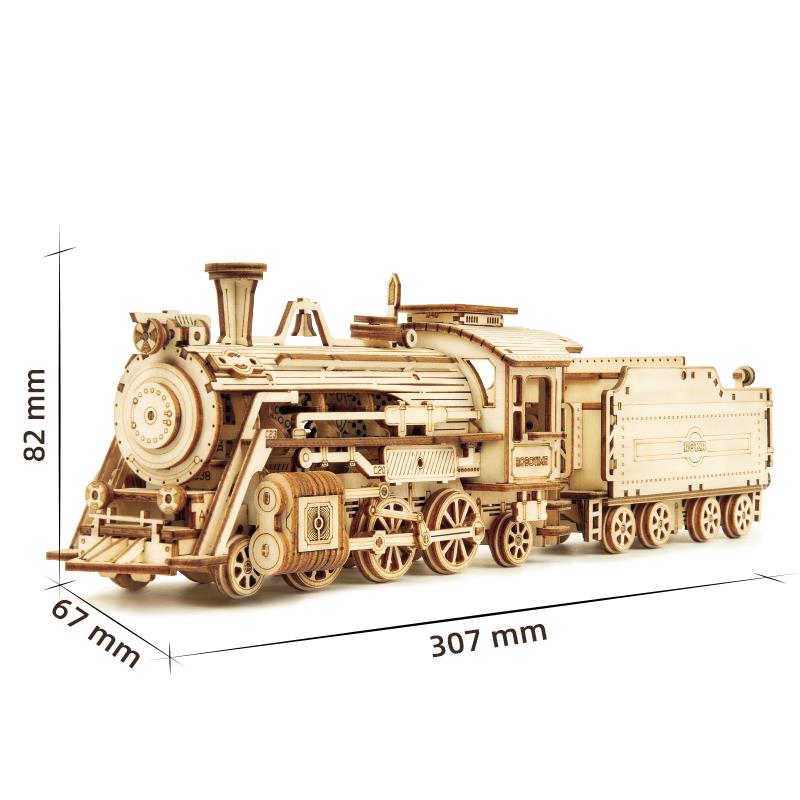 ROKR MC501 Prime Steam Express Train Set 3D Wooden Puzzle - Canada
