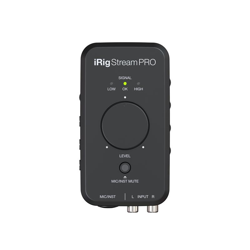 IK MULTIMEDIA iRig Stream Pro Interface de streaming audio, Noir