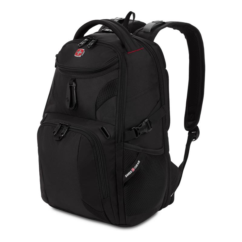 SwissGear 14” Laptop Backpack, Black