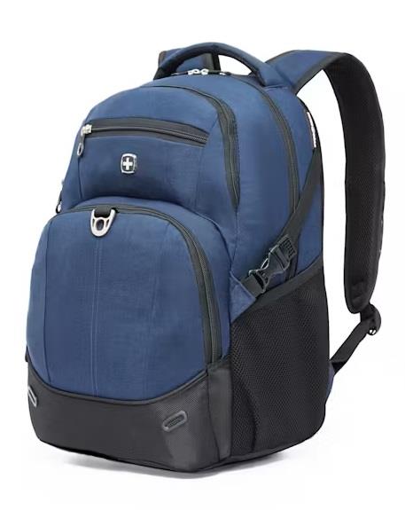 Swiss Gear 15.6" Laptop and Tablet Backpack, Navy