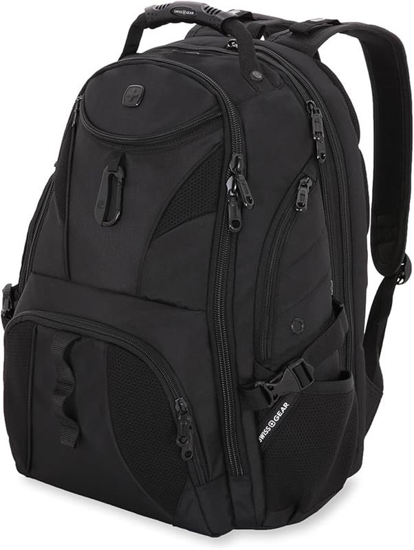 SwissGear 17.3” ScanSmart Laptop Backpack Black