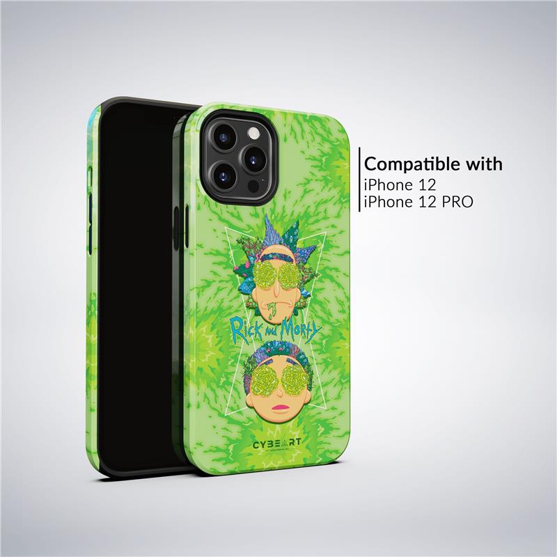 Cybeart | Rick and Morty - Iphone 12/12 Pro Impact Proof Phone Case