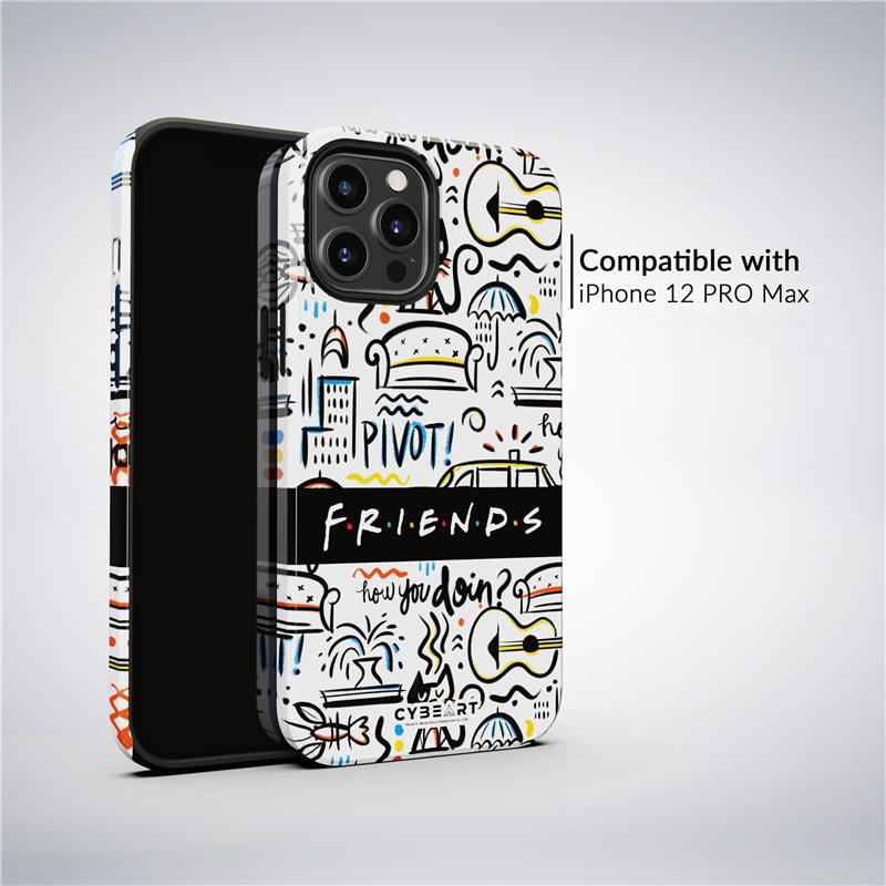 Cybeart | AMIS - Coque de protection antichoc pour iPhone 12 Pro Max