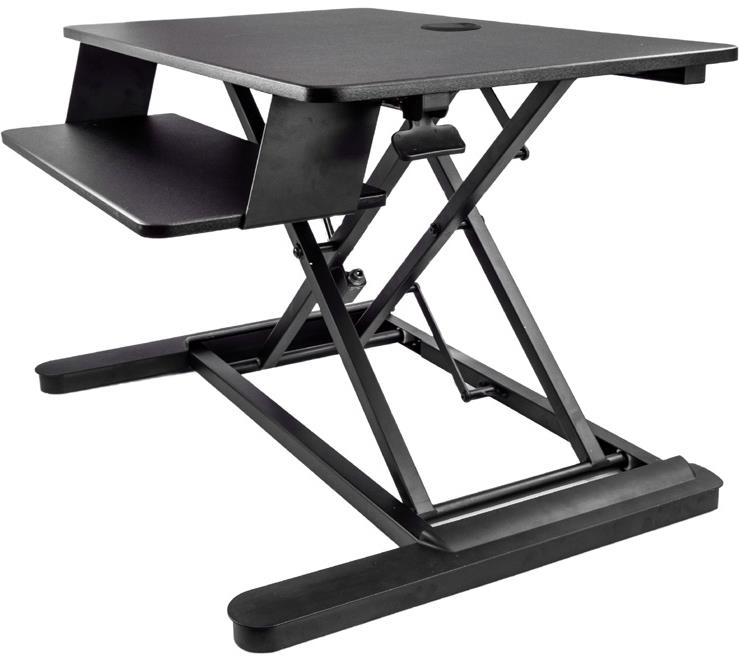 StarTech Sit-Stand Desk Converter - Large 35” Work Surface (ARMSTSLG)