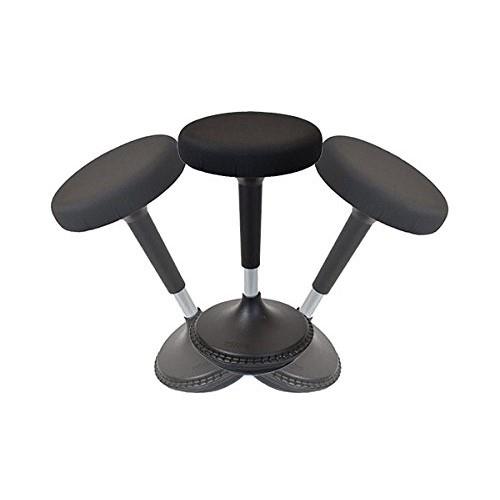 UNCAGED Ergonomics WSR-B Tabouret de bureau oscillant, basculant, pivotant et inclinable