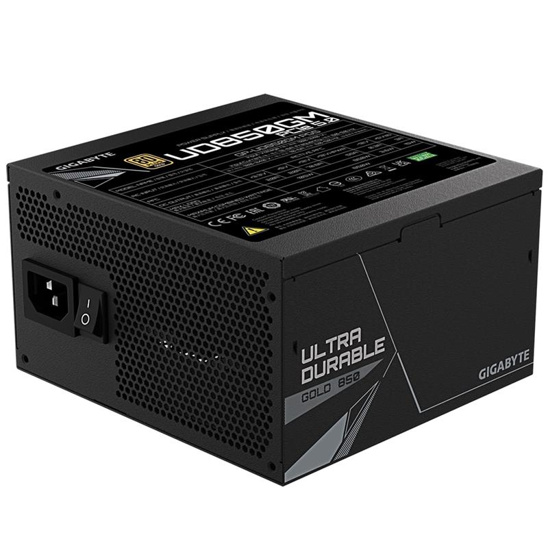 GIGABYTE GP-UD850GM PG5 REV2.0 Gold ATX Power Supply, Black