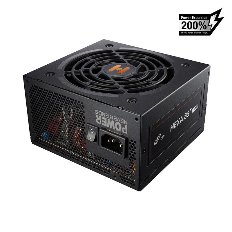 FSP HA2-650  Bronze ATX Power Supply, Black