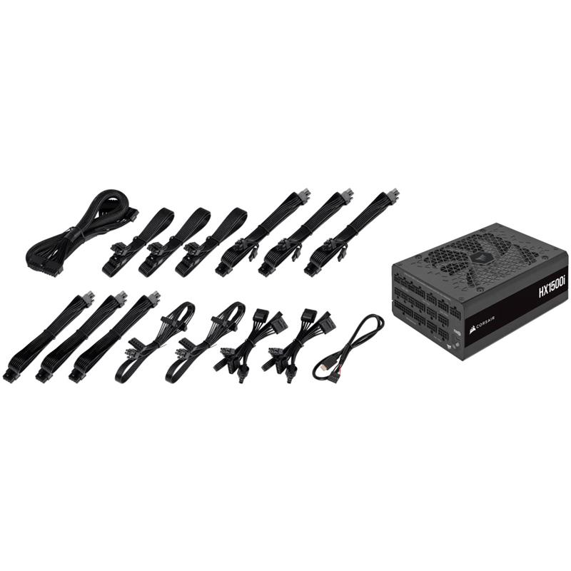 CORSAIR HX1500i Platinum ATX Power Supply, Black - Canada
