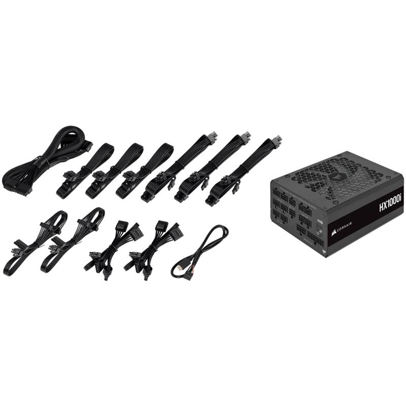 CORSAIR HXi Series HX1000i Fully Modular Ultra-Low Noise ATX