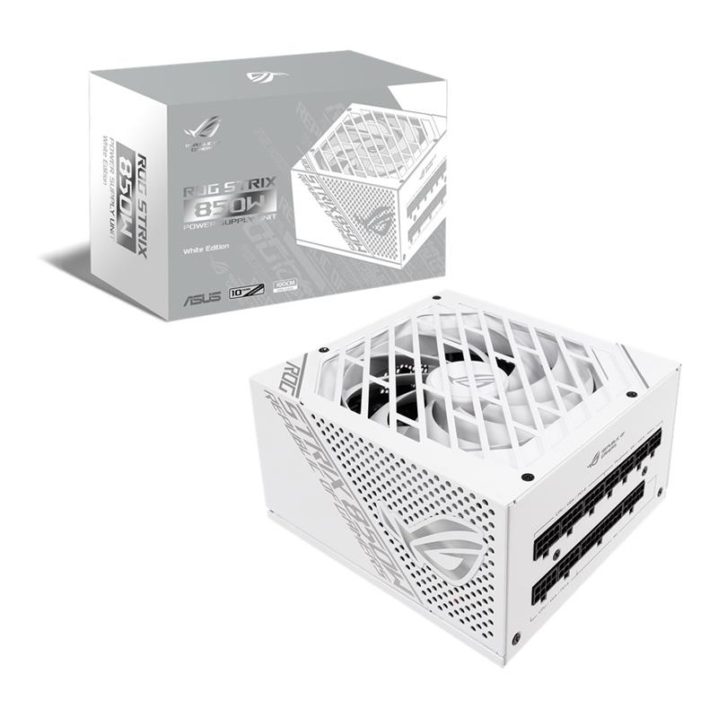ASUS STRIX 850W Gold ATX Power Supply, White(Open Box)