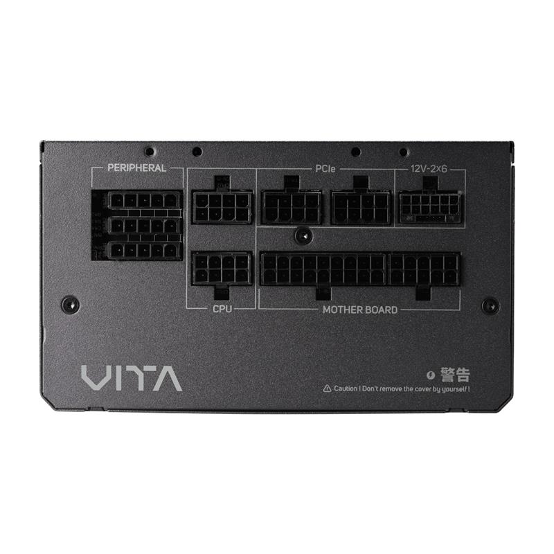 FSP VITA 80 PLUS Gold Certified ATX Power Supply, Black - Canada