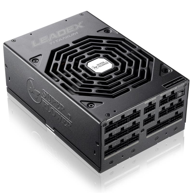 SUPERFLOWER  Titanium ATX Power Supply, Black