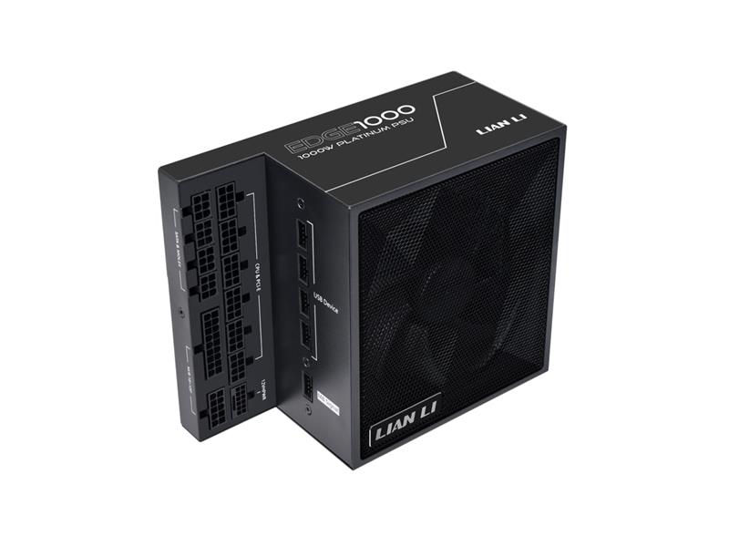 LIAN LI T-Shape design 1000W ATX V3.1 80+ platinum Full Modular, Blac