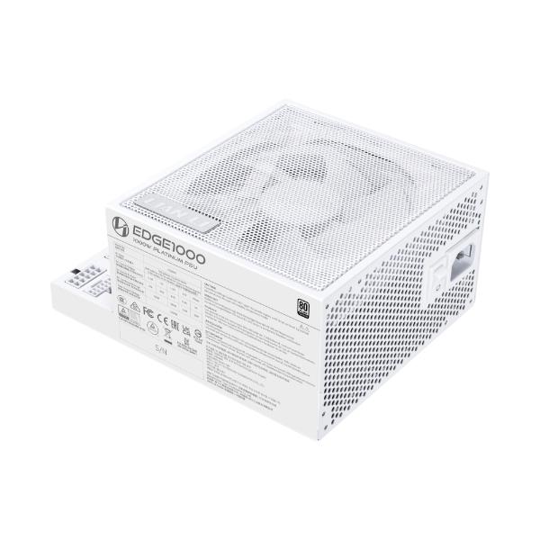 LIAN LI T-Shape design 1000W ATX V3.1 80+ platinum Full Modular, Whit