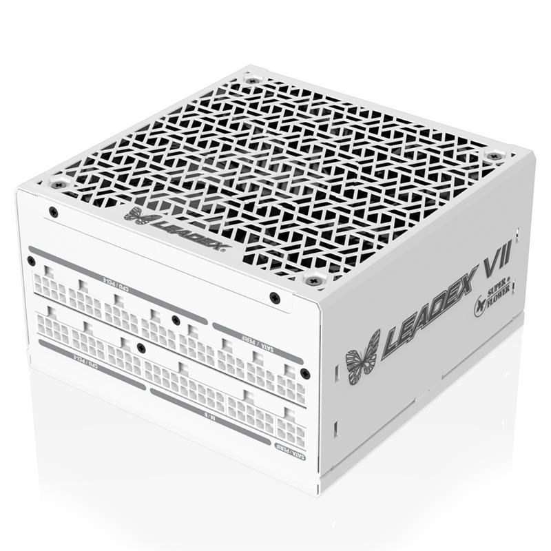 Super Flower Leadex VII XG 1300W Gold Power Supply, ATX 3.1 Compatible, White