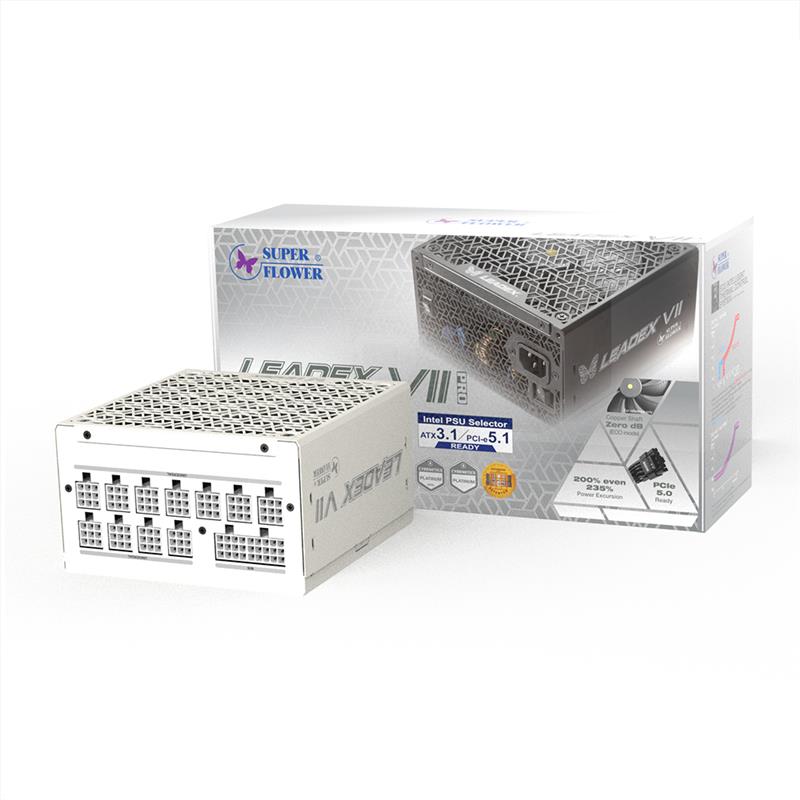 Super Flower Leadex VII XP 1200W ATX 3.1 Platinum Power Supply