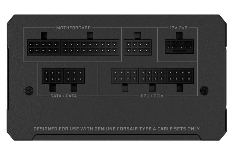 CORSAIR CORSAIR RM1000e 1000W Gold ATX Power Supply, Black