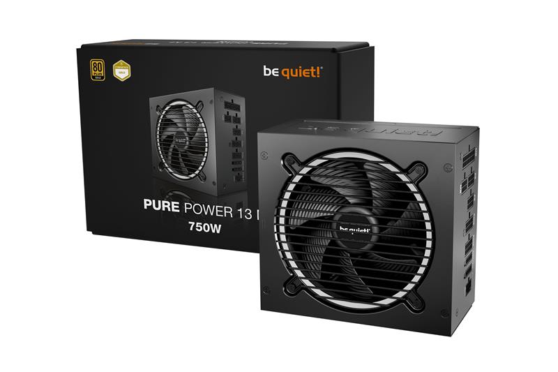 be quiet! PURE POWER 13 M 750W Gold ATX Power Supply, Black