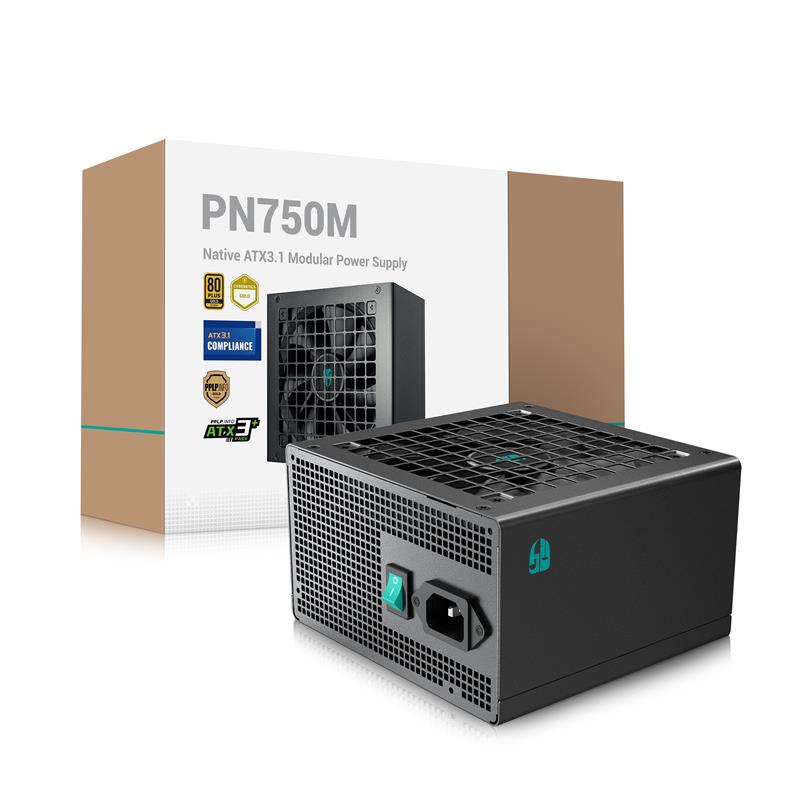 DeepCool GAMER STORM PN750M ATX3.1 80 PLUS Gold Fully Modular 750W