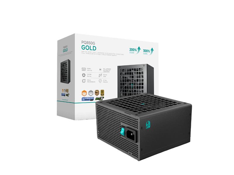 DeepCool PQ850G Bloc d'alimentation 850 W Gold ATX, Noir