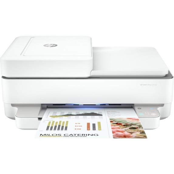 HP Envy 6455e Wireless 3-in-1 Color Inkjet Printer, White