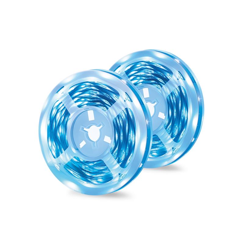 TP-Link Kasa Bande lumineuse intelligente, RVB multicolore, 32,8 pieds (2 rouleaux de 16,4 pieds), bande LED Wi-Fi fonctionn...