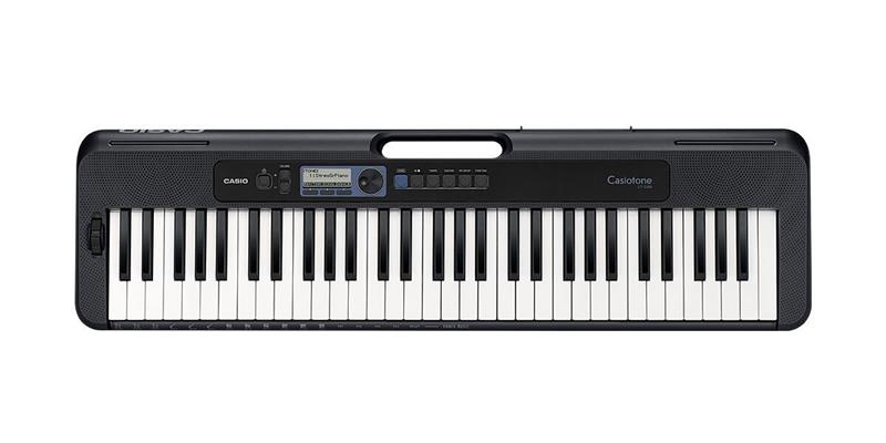 CASIOTONE CT-S300 61-Key Portable Keyboard, Black