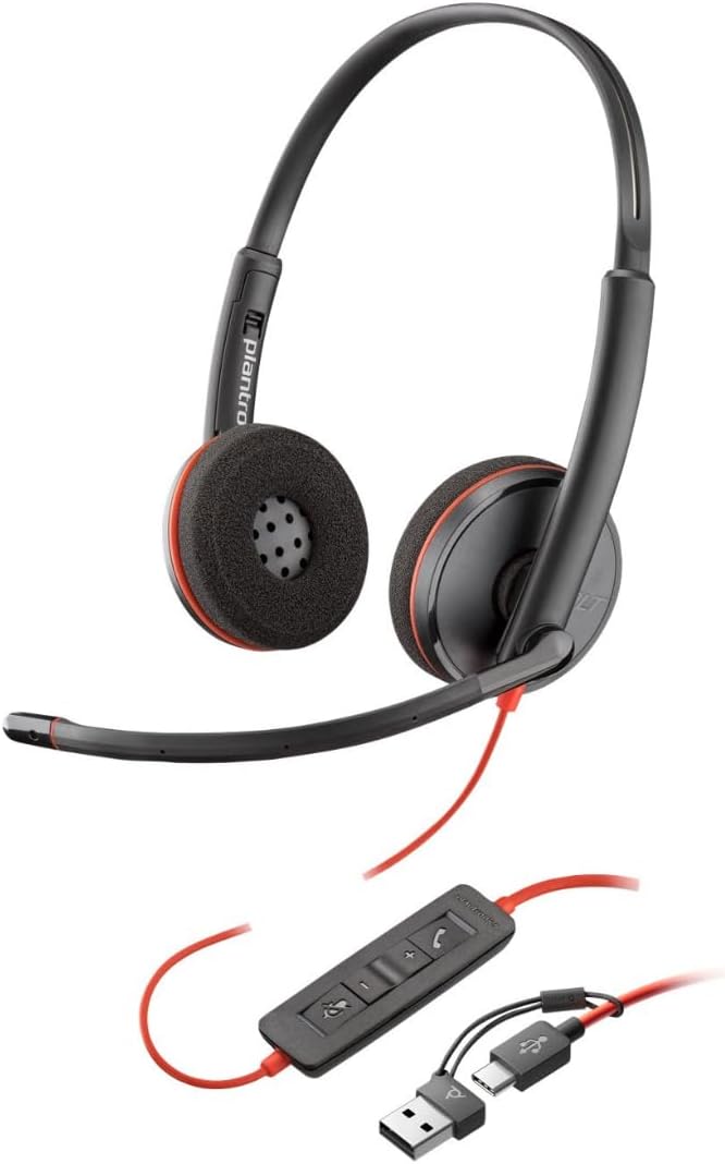 Poly Blackwire 3220 Stereo USB-C Headset