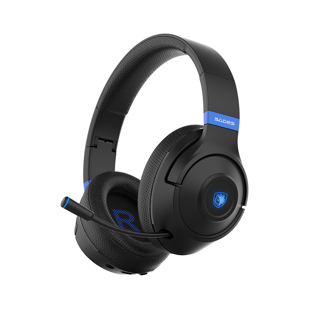 SADES SA-205-BK Whisper Wireless Gaming Headset