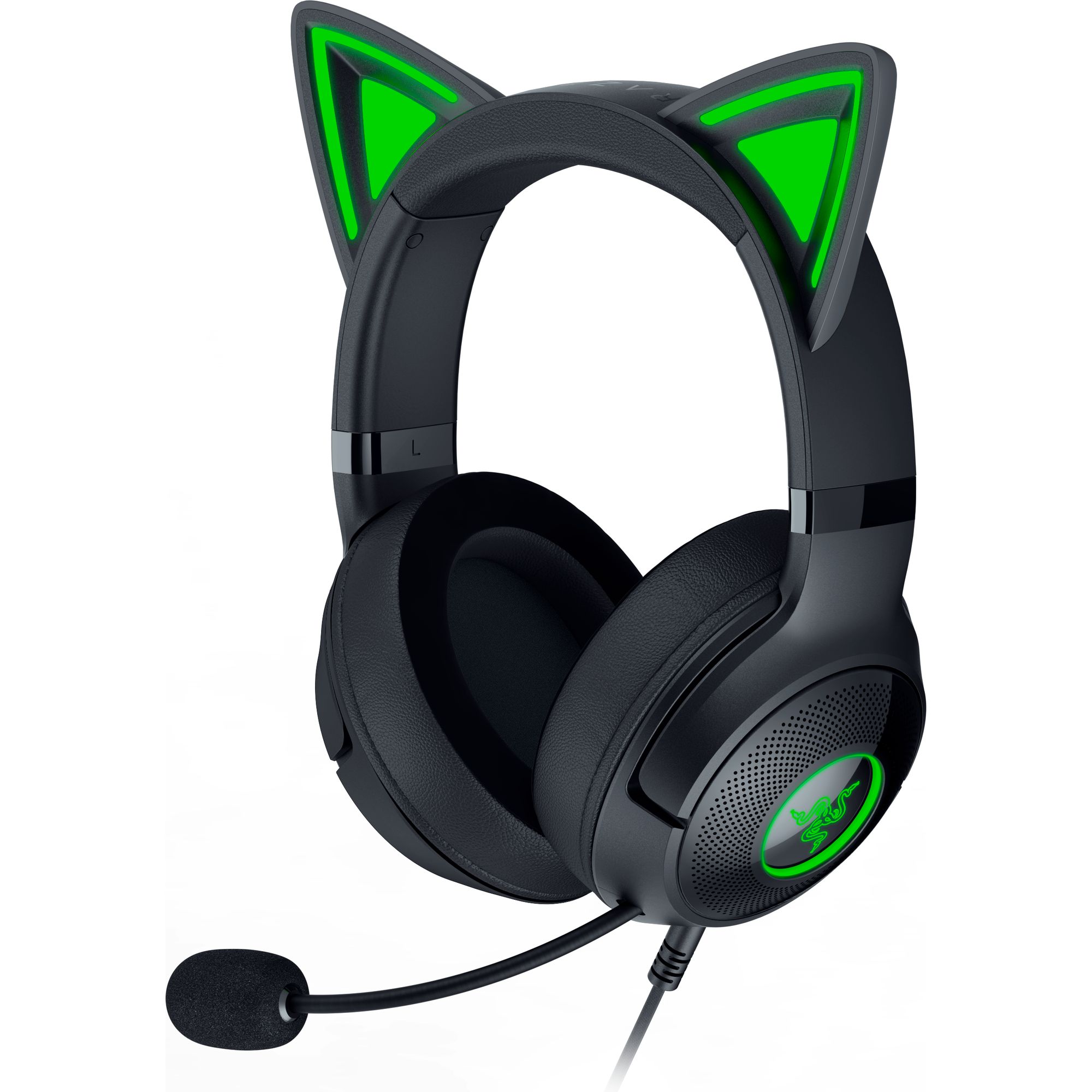 Casque filaire USB RGB RAZER Kraken Kitty V2 -Black