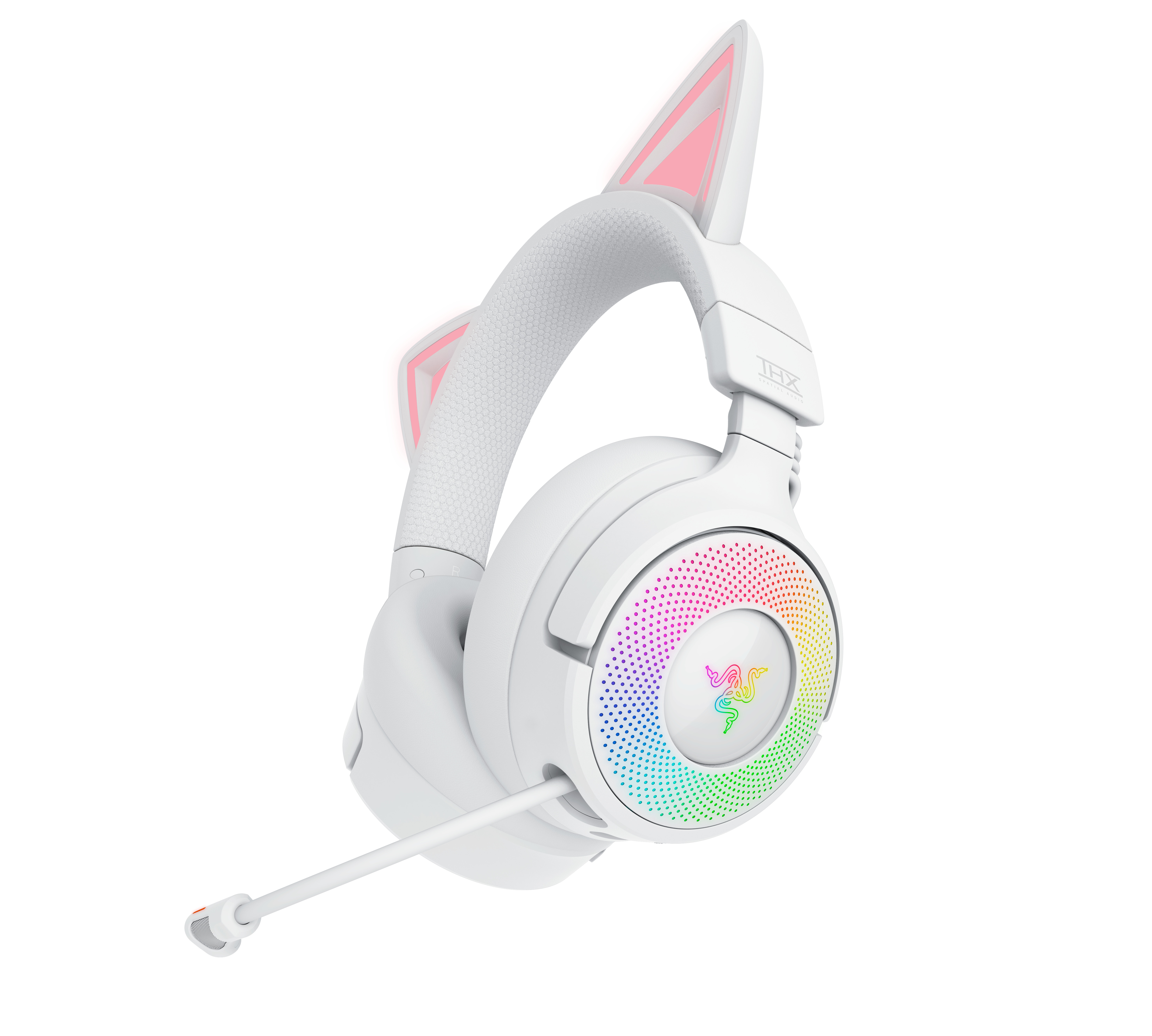 Razer Kraken Kitty V3 Pro Wireless RGB Gaming Headset White